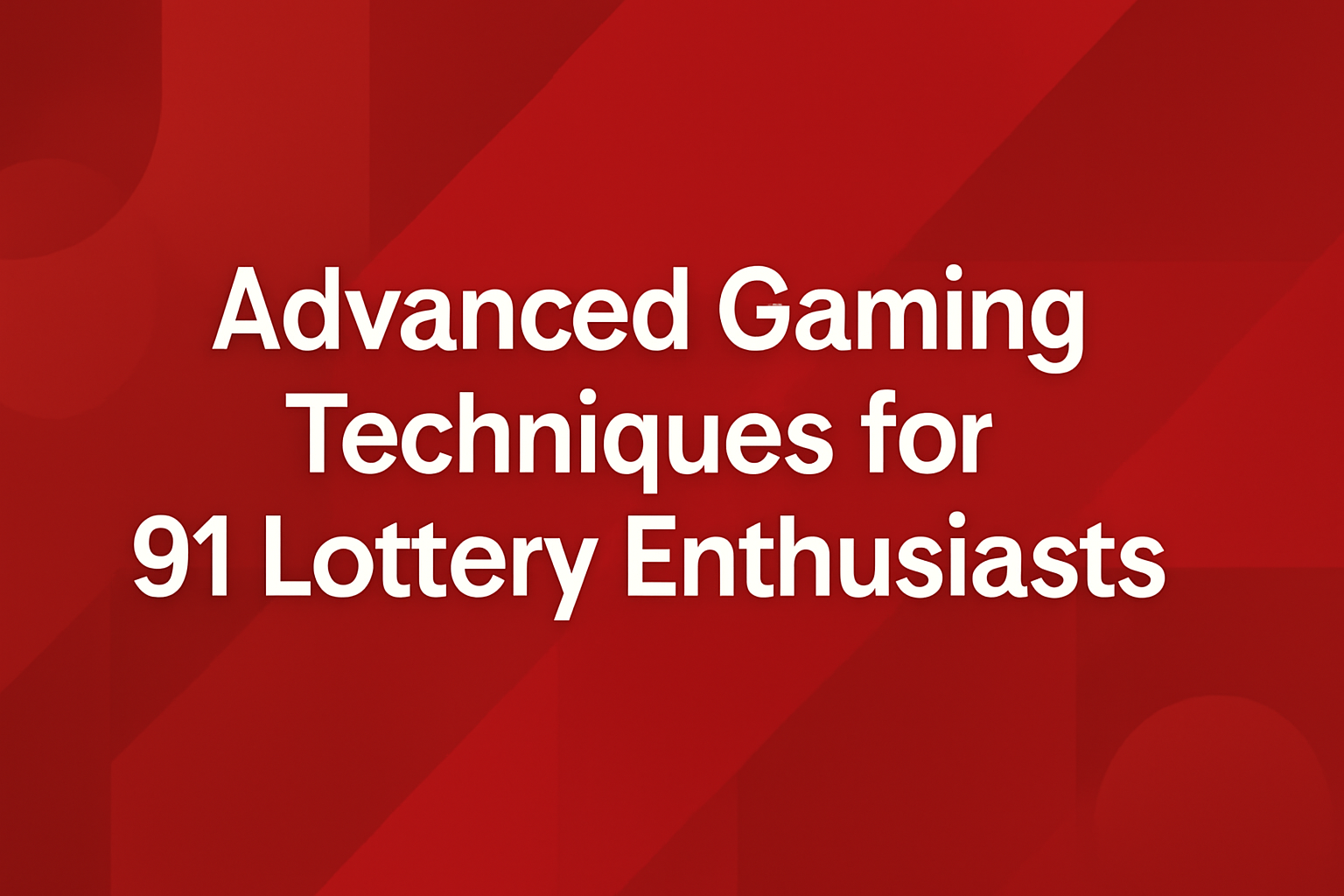 Informational graphic showcasing tips for securing a 91 Lottery account.