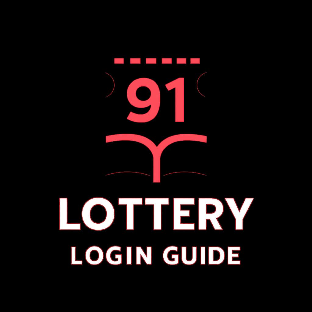 A badge representing the 91 Lottery Login Guide.