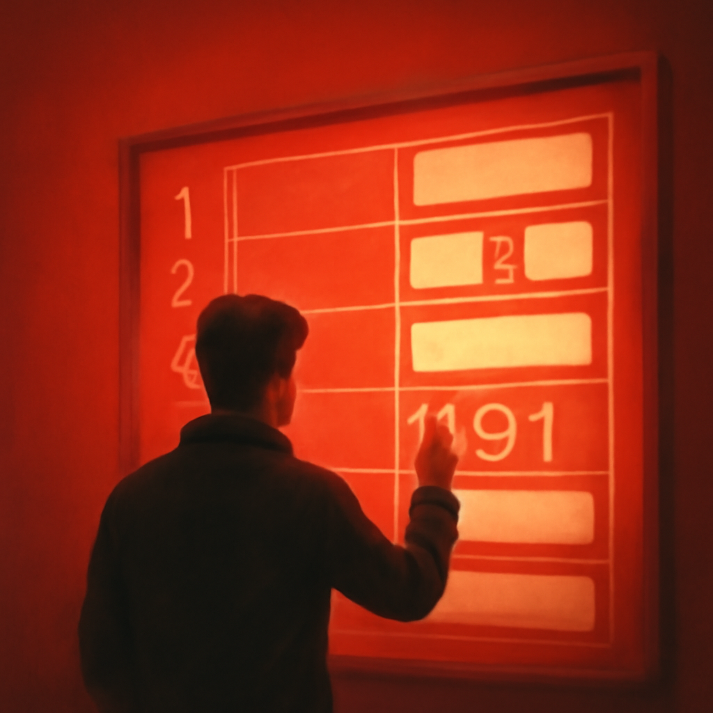 Icon representing guidelines for securing a 91 Lottery account.