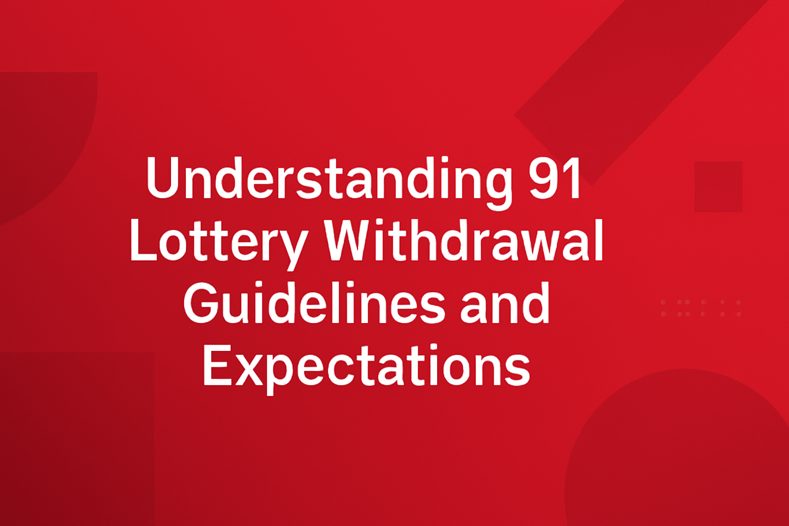 Informational depiction of enabling Two-Factor Authentication for 91 Lottery.