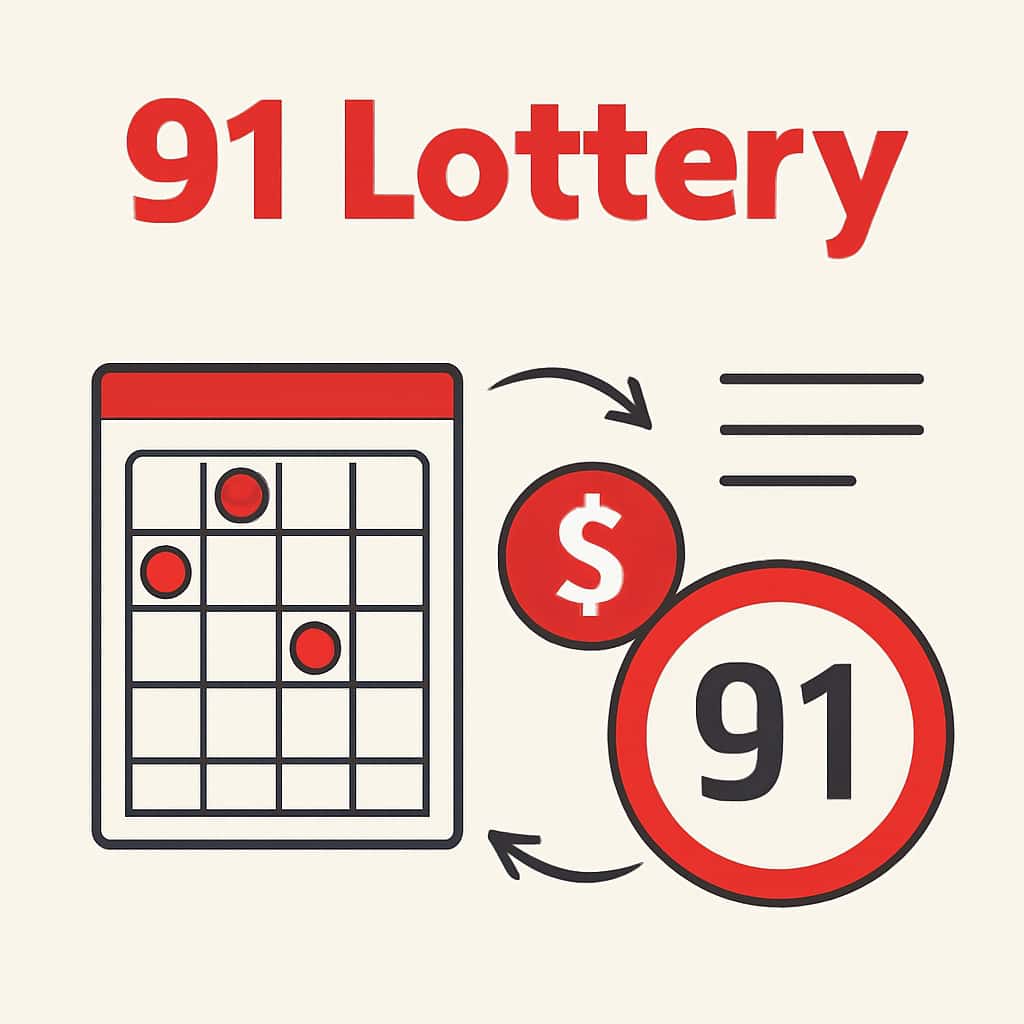 An educational illustration related to 91 Lottery Help.