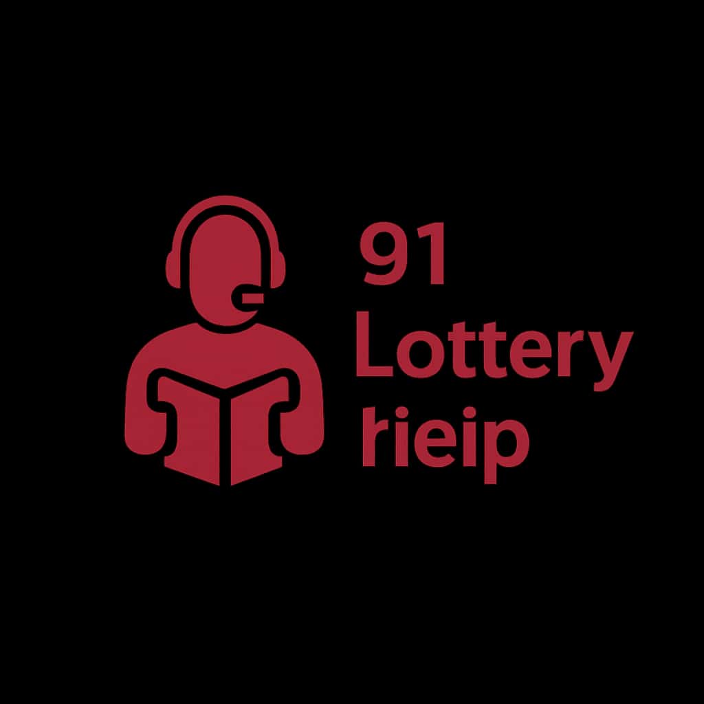 An icon representing 91 Lottery Help with a focus on support.