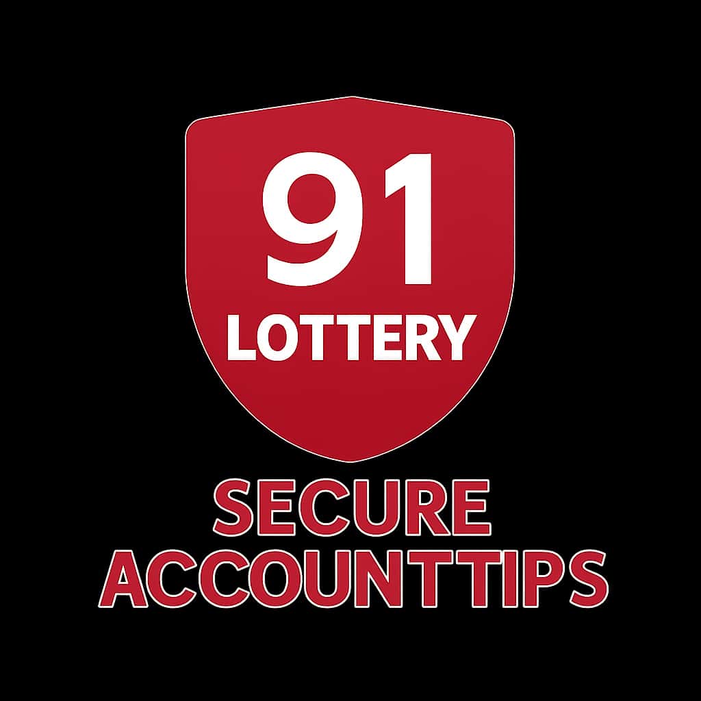 Icon representing guidelines for securing a 91 Lottery account.