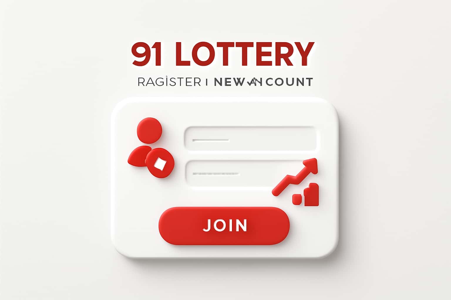 91 Lottery Register - New Account Interface