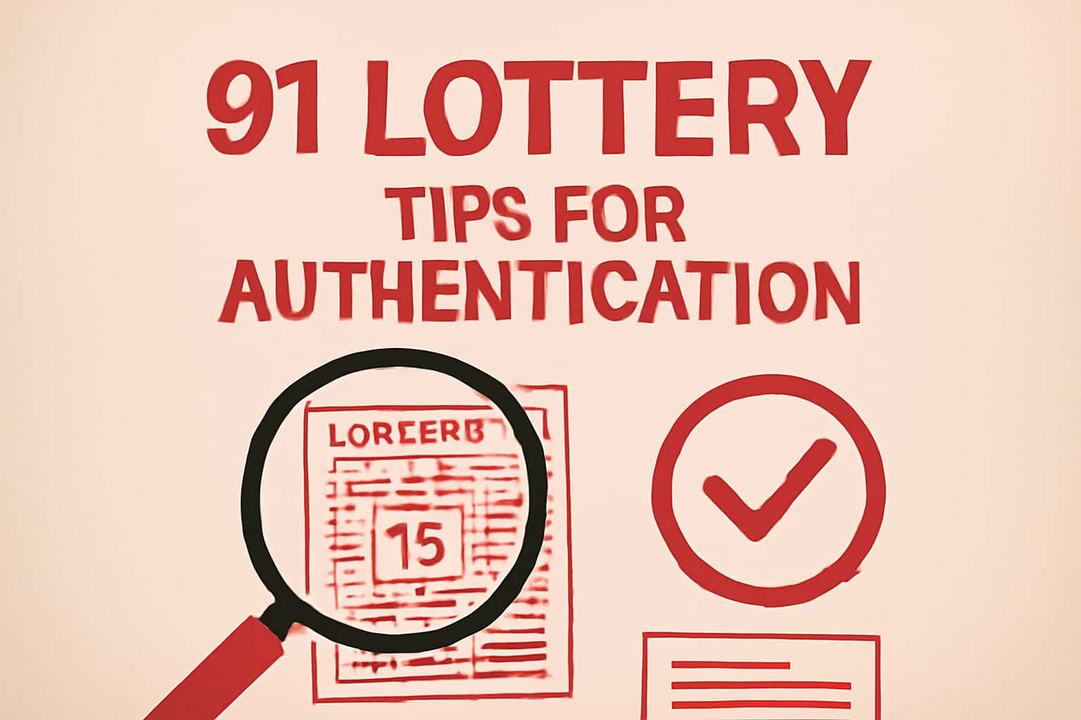 A visual representation of secure account practices related to 91 Lottery authentication.